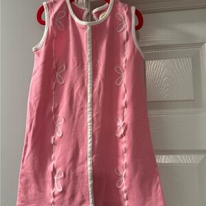 The Beaufort Bonnet Company Pink Dress with White Accents